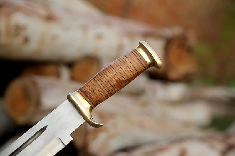Premium Handmade Crocodile Dundee 18-Inch Bowie Knife - Image 9