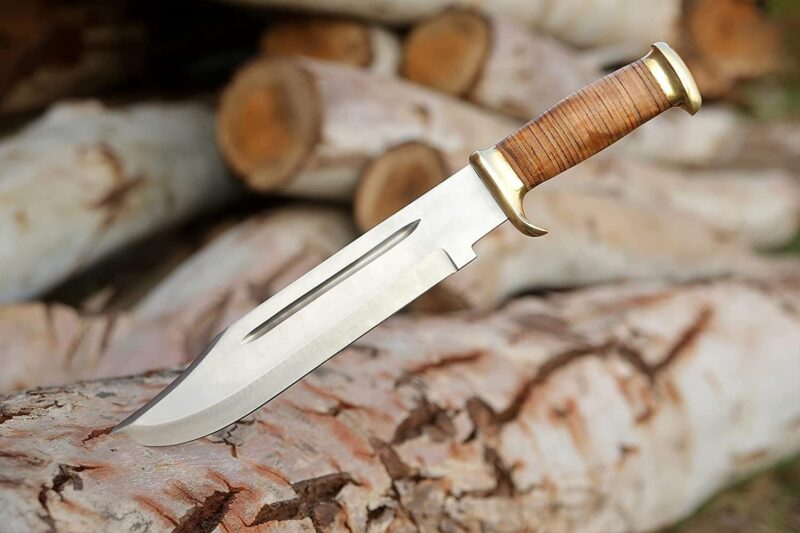 Premium Handmade Crocodile Dundee 18-Inch Bowie Knife - Image 7