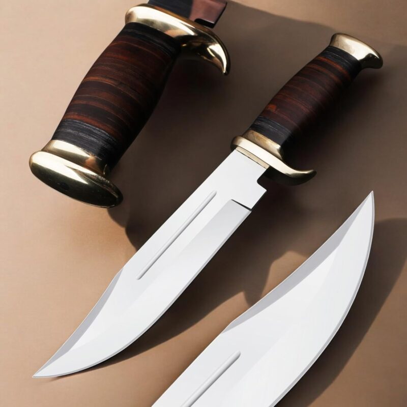Premium Handmade Crocodile Dundee Fixed Blade Knife - Image 6