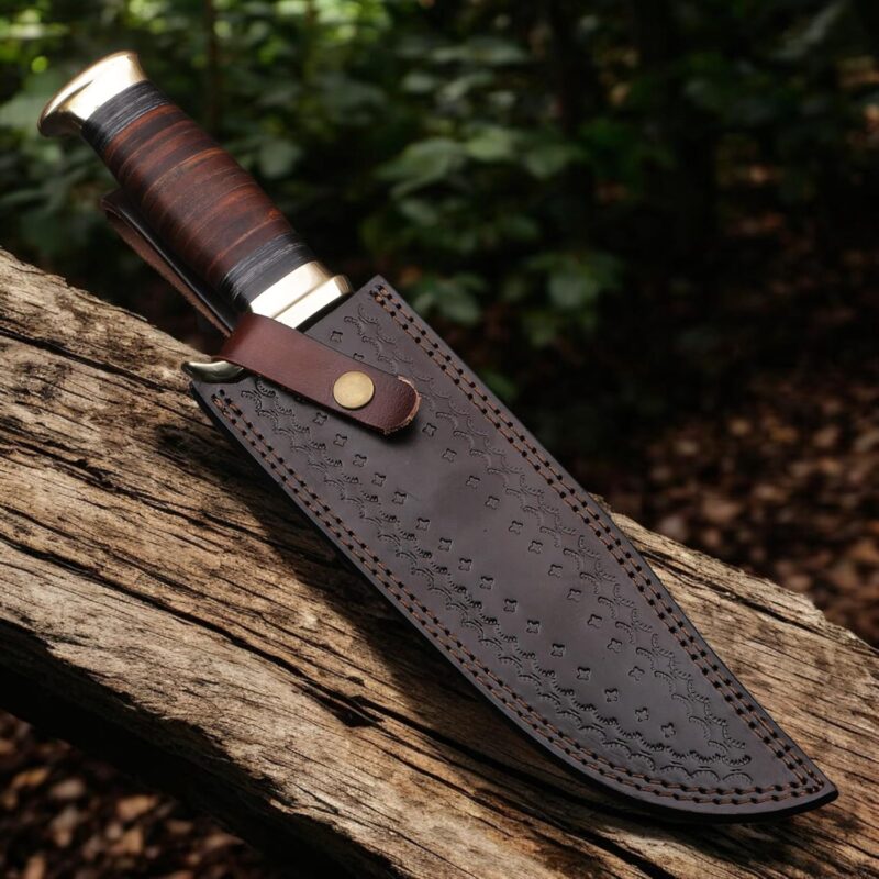 Premium Handmade Crocodile Dundee Fixed Blade Knife - Image 5
