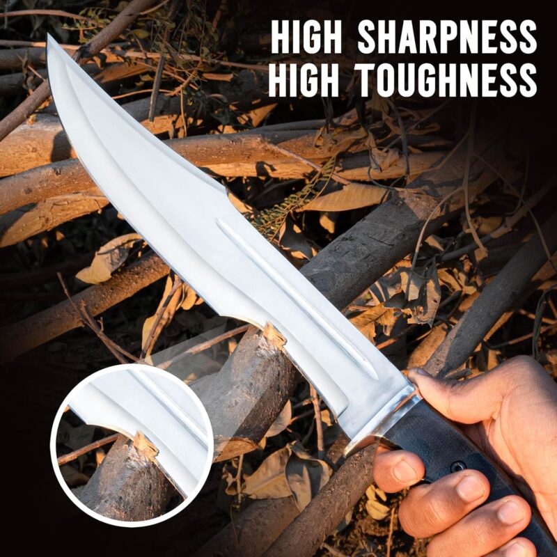 Premium Handmade Crocodile Dundee Bowie Knife - Image 5