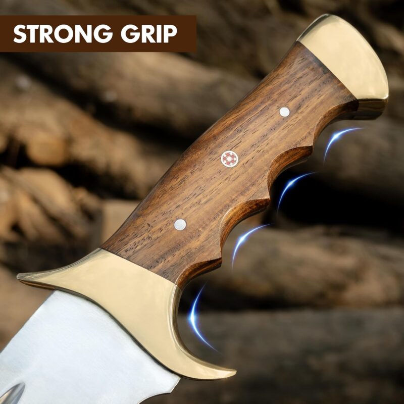 18-Inch D2 Steel Full Tang Bowie Knife🗡️ - Image 2