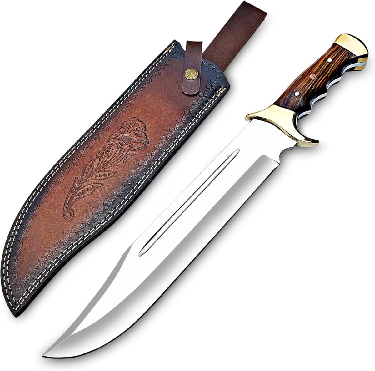best outdoor knives – 18 inch D2 steel full tang Bowie knife