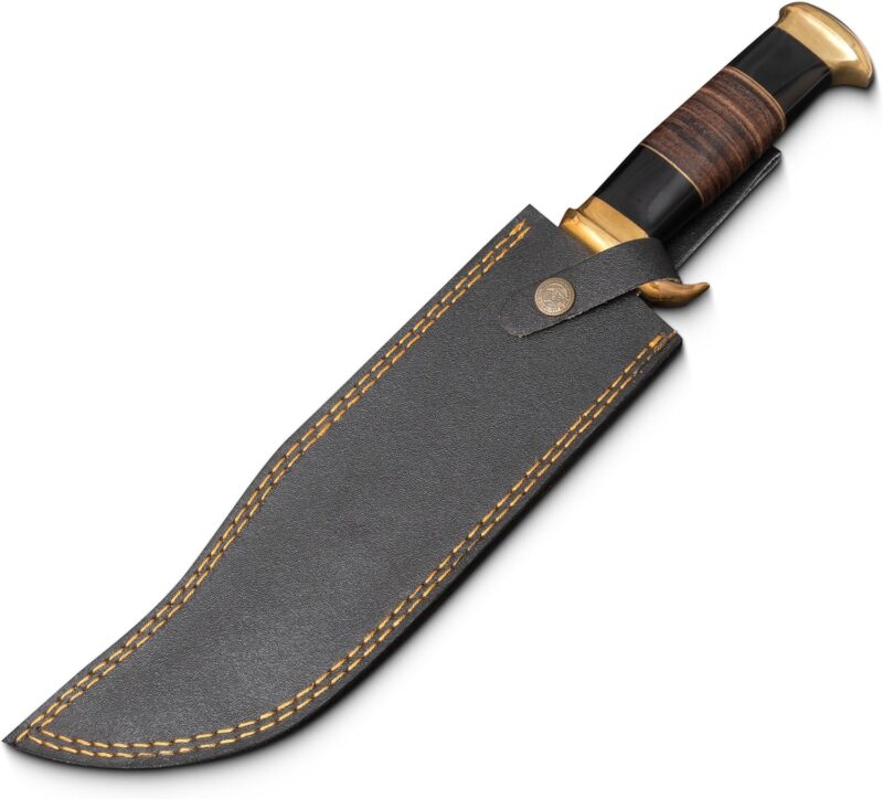 15" Crocodile Dundee Bowie Knife with Sheath - Image 6