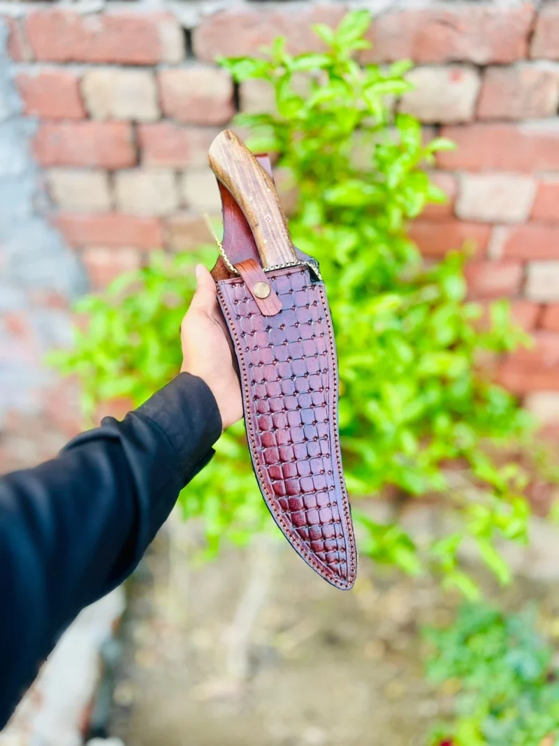 Premium Handmade High Carbon Bowie Knife - Image 9