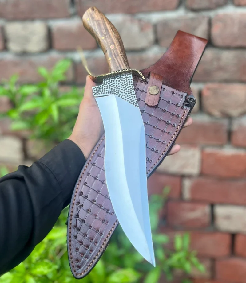Premium Handmade High Carbon Bowie Knife - Image 6